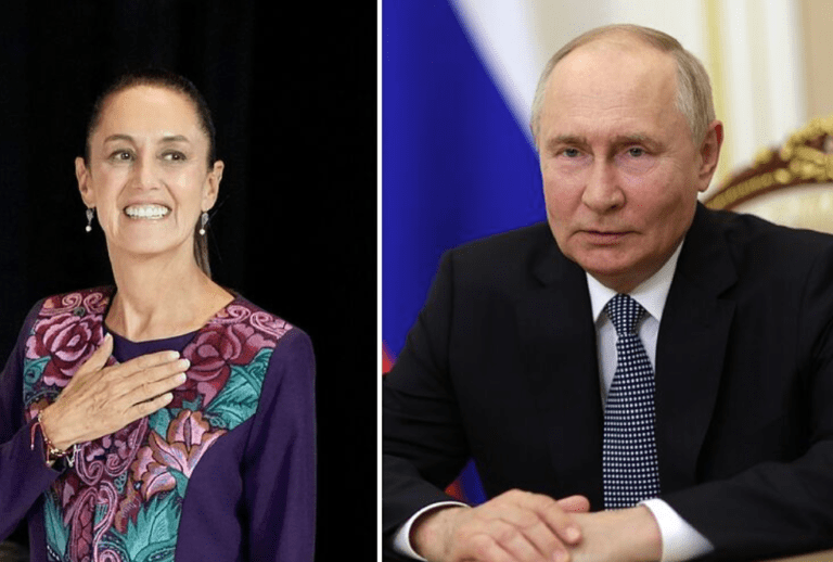 Ucrania Pide Arresto de Putin si Asiste a la Toma de Posesión de Sheinbaum en México